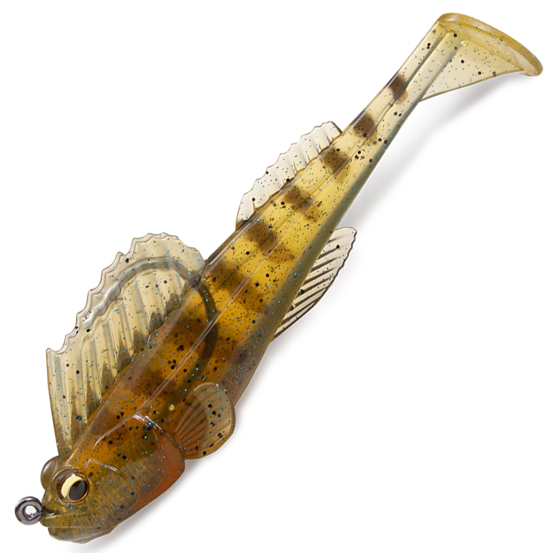 dark sleeper fishing lure Megabass Worm Dark Sleeper 3inch 3/4oz Watermelon Goby