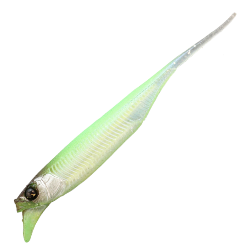 Jackall RV-DriftFry 3.0" Strolling Bait - 5 Pack Soft Plastic Minnow Swimbaits For Freshwater Bass Fishing