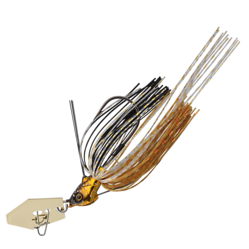 Jackall Rubber Jig Super Break Blade Fine 1/8oz Hologram Gold Jackall Rubber Jig Super Break Blade Fine 1/8oz Hologram Gold