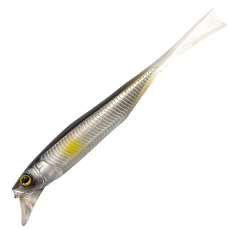 Jackall Driftfry 4.0 Dark Thunder Clear Bait