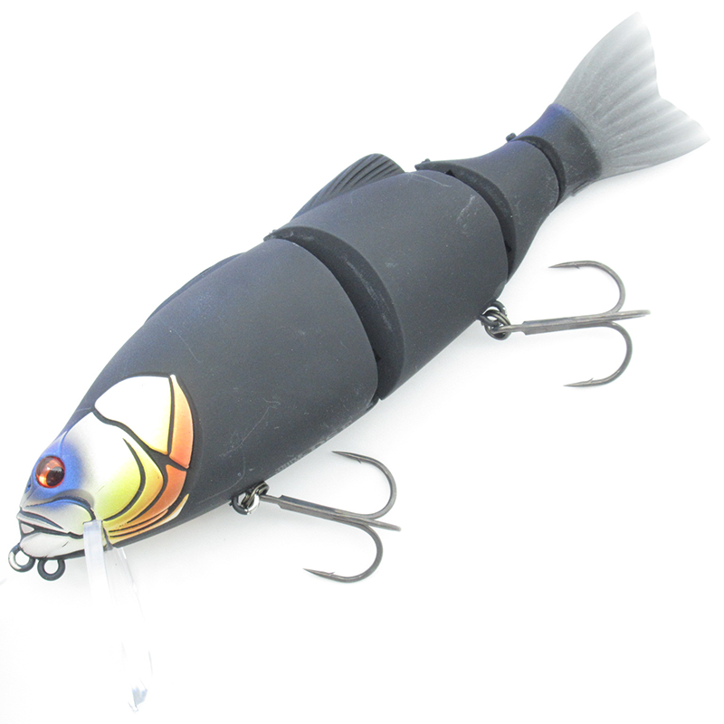 double jointed fishing lures Personal Best Double-Jointed Gargantuan Swimmers right head swing that conventional prop baits traditionally struggle with Fishing Lures Lifelike Multi Jointed