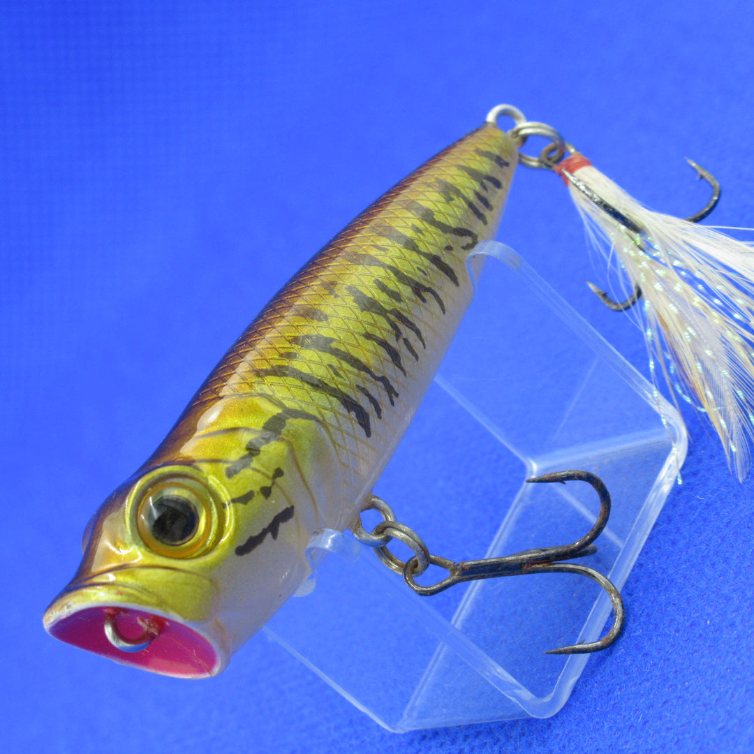 cultiva fishing lures Classic SP Jerkbait Lure 5ft depths Owner Cultiva Gobo Popper Golden