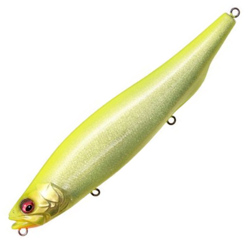 Megabass 180 Megadog Topwater Fishing Lure - 8.7 Inch Floating Pencil Bait For Large Bass & Seabass