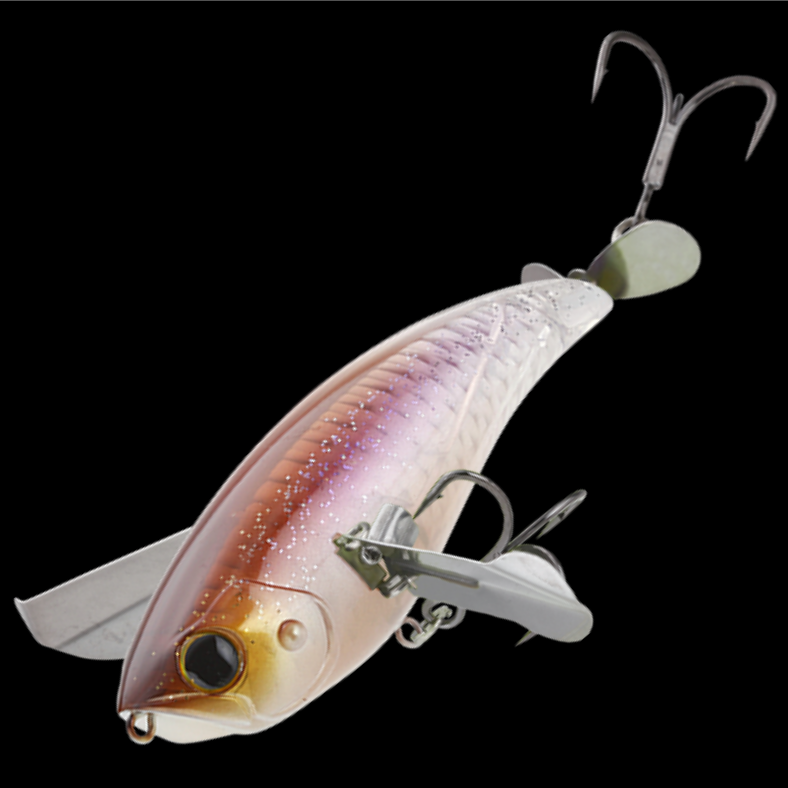 JACKALL MEGA POMPADOUR 57g Noisy Crawler Bait Top water Please select a color JACKALL MEGA POMPADOUR 57g Noisy Crawler Bait Top water Please select a color
